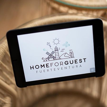 Homeforguest Modern And New Beachfront Apartment La Oliva Εξωτερικό φωτογραφία