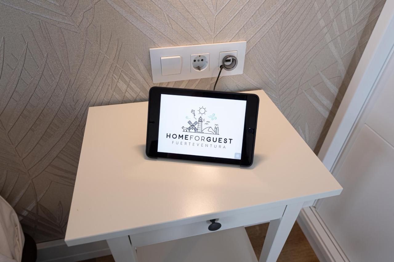 Homeforguest Modern And New Beachfront Apartment La Oliva Εξωτερικό φωτογραφία